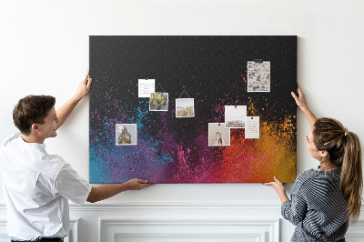 Pin board Color explosion