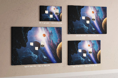 Pin board Planets and space