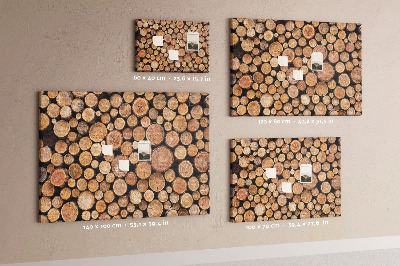 Pin board Tree rings