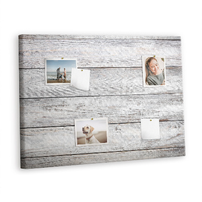 Pin board Colored wood planks