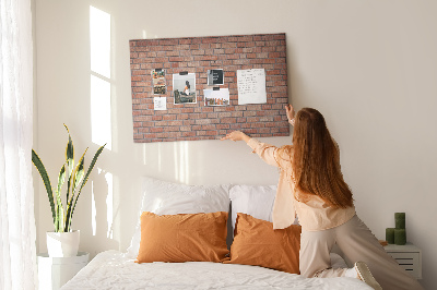 Pin board Brick wall texture