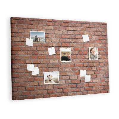 Pin board Brick wall texture