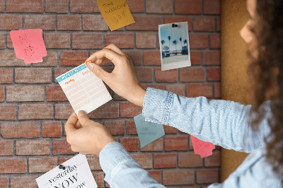 Pin board Brick wall texture