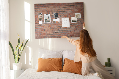 Pin board Brick wall texture