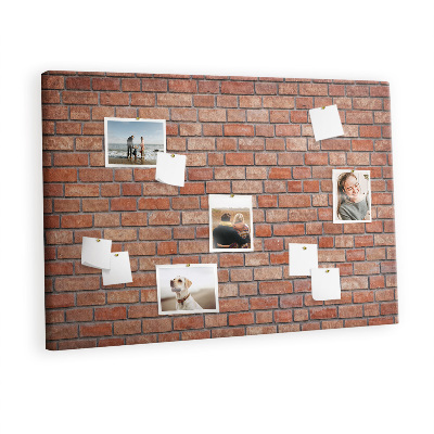 Pin board Brick wall texture