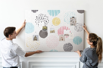 Pin board Geometric pattern