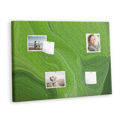 Memo cork board Modern waves