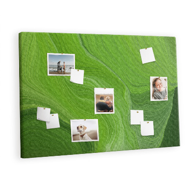 Memo cork board Modern waves