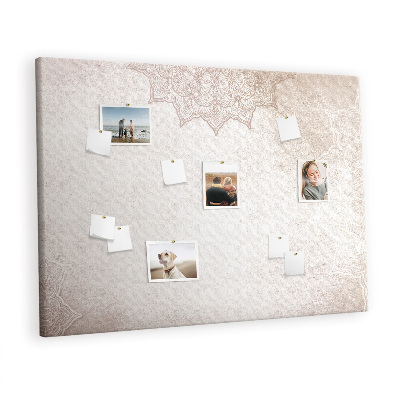 Memo cork board Decorative pattern