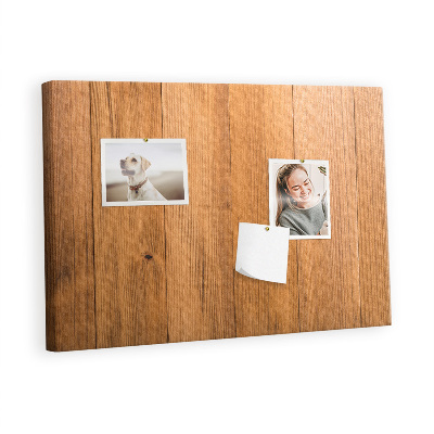 Decorative corkboard Wooden boards