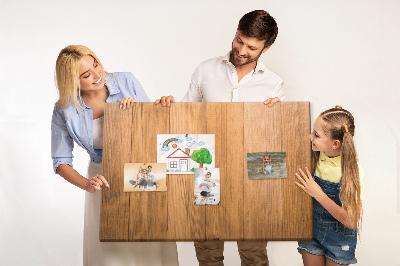 Decorative corkboard Wooden boards