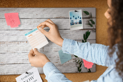 Cork board Wooden boards