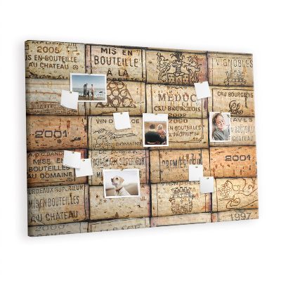 Cork board Wine corks