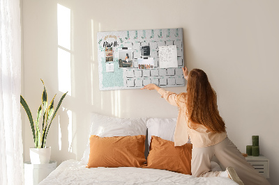 Pin board Floral planner