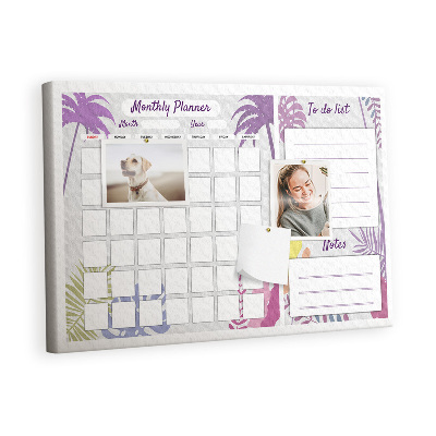 Pin board Palms planner