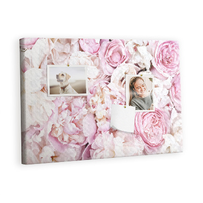 Decorative corkboard Decorative flowers