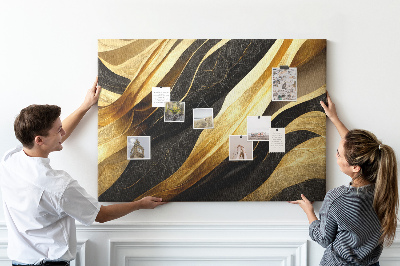 Memo cork board Elegant abstract