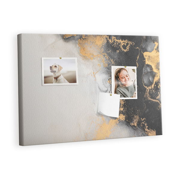 Decorative corkboard Art marble