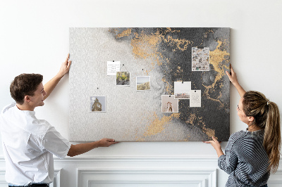 Decorative corkboard Art marble