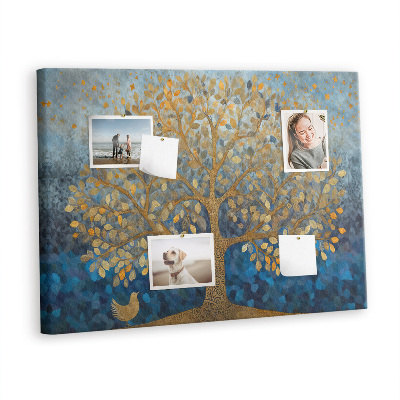 Cork board Abstract tree