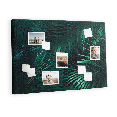 Cork board Tropical leaves