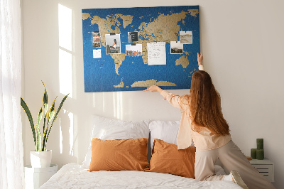 Cork board World countries