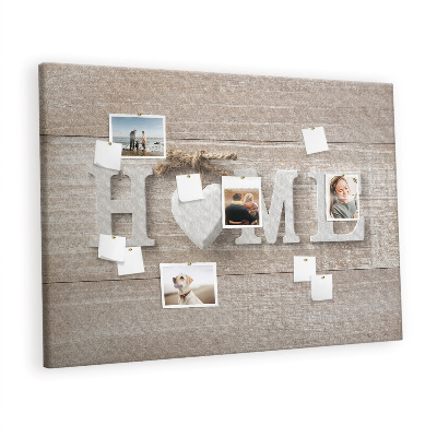 Cork board Word home