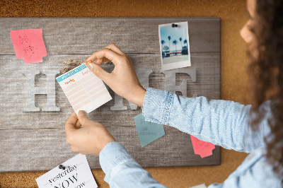 Cork board Word home