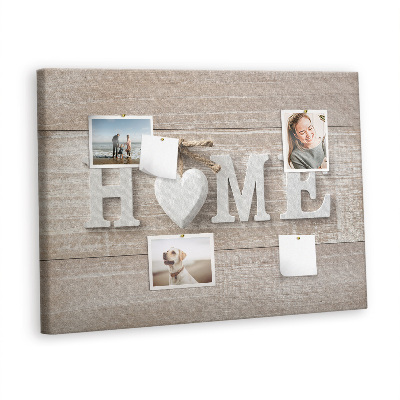 Cork board Word home