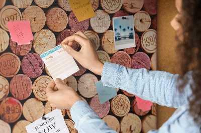 Memo cork board Wine corks