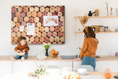 Memo cork board Wine corks