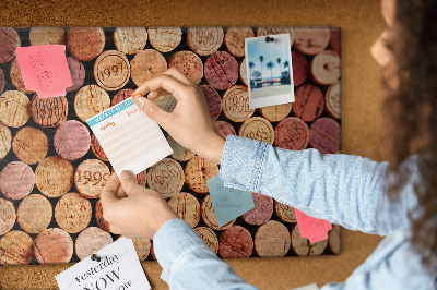 Memo cork board Wine corks