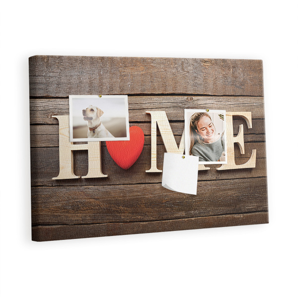 Memo cork board Word home