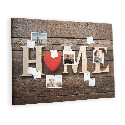 Memo cork board Word home