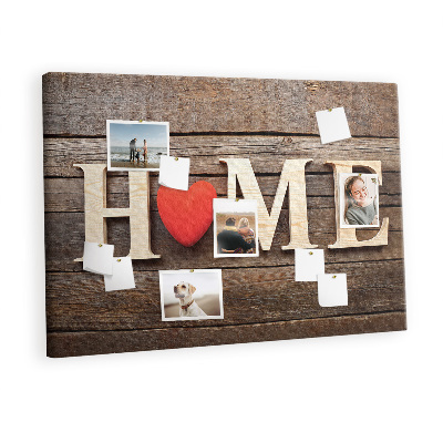 Memo cork board Word home