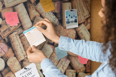 Memo cork board Wine corks