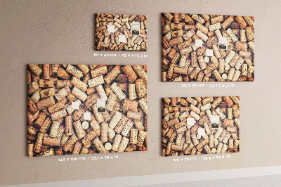 Memo cork board Wine corks