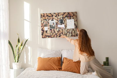 Memo cork board Wine corks