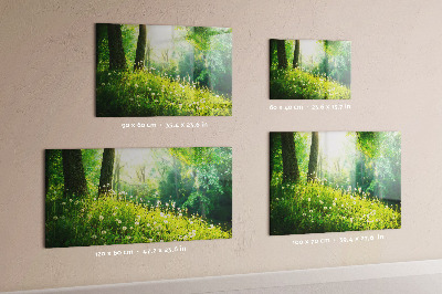 Magnetic photo board Spring nature