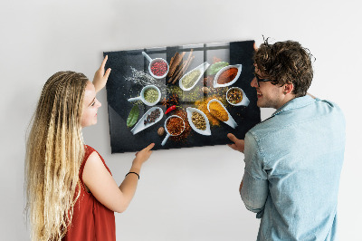 Magnetic board for wall Spices