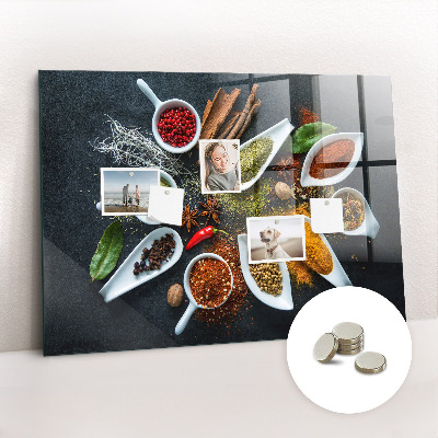 Magnetic board for wall Spices