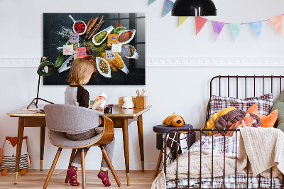 Magnetic board for wall Spices