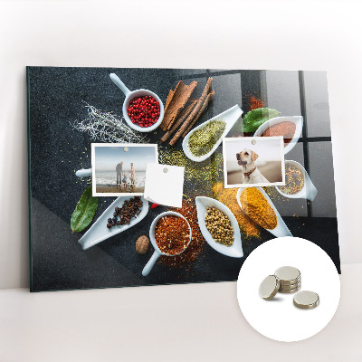 Magnetic board for wall Spices