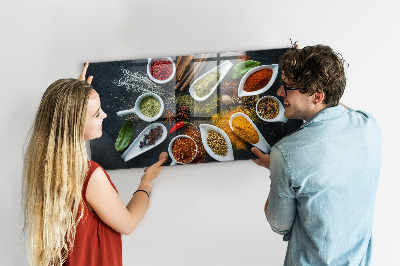 Magnetic board for wall Spices