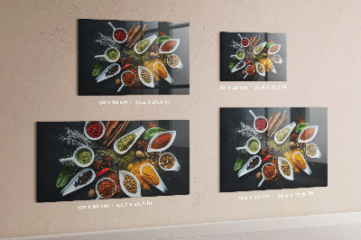 Magnetic board for wall Spices