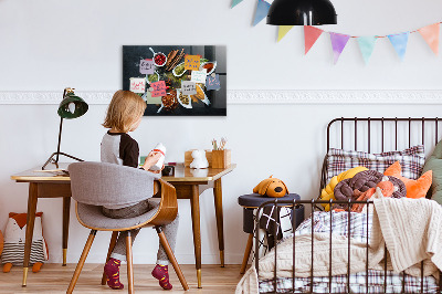 Magnetic board for wall Spices