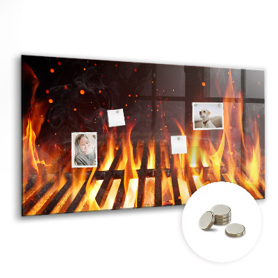 Magnetic wall board Grill