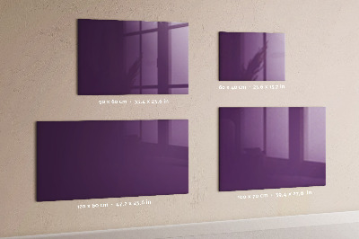 Magnetic board Violet color