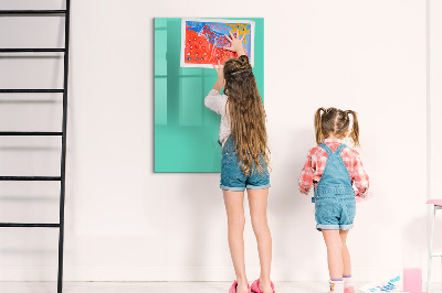 Magnetic board Turquoise color