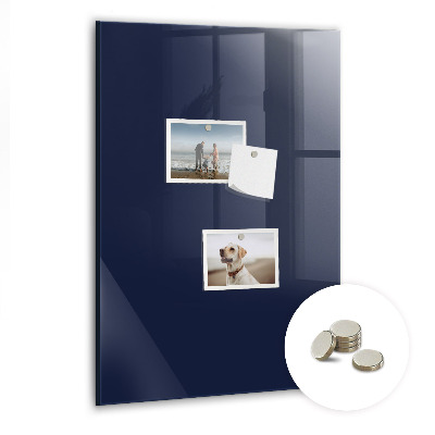 Magnetic board Dark navy blue color